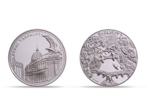 Budapest - Castle of Buda silver medal