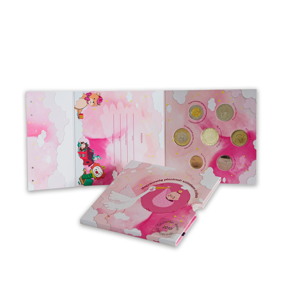 2010. évi Baby forgalmi sor rózsaszín– kislánynak BU - Image 3