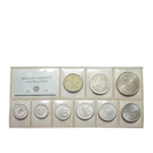 Coin set (foiled) UNC, 1978
