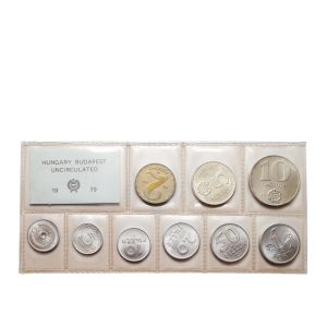 Coin set (foiled) UNC, 1979