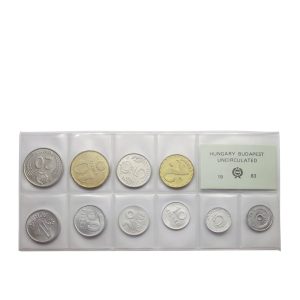 Coin set (foiled) UNC, 1983