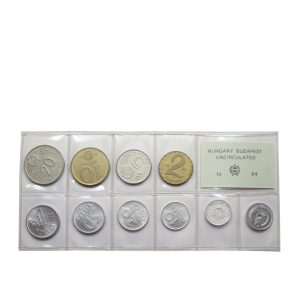 Coin set (foiled) UNC, 1984