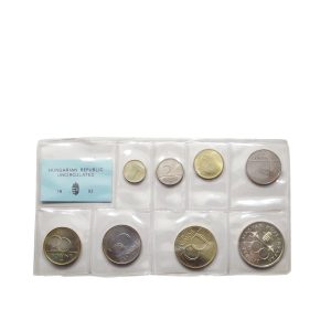 Coin set 1-200 HUF (foiled) BU, 1992