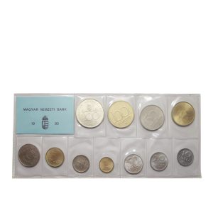 Coin set  (foiled) BU, 1993