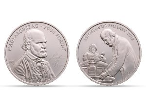 2018. évi Semmelweis Ignác színesfém emlékérme
