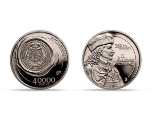 2026. évi II. Rákóczi Ferenc születésének 350. évfordulója ezüst emlékérme PP