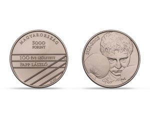2026. évi Papp László születésének 100. évfordulója színesfém emlékérme, BU