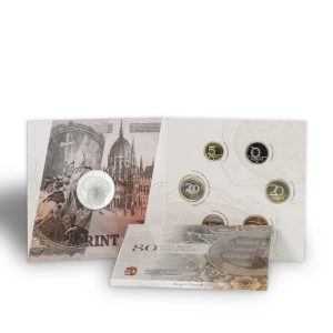 2026. évi 80 éves a forint forgalmi sor Proof