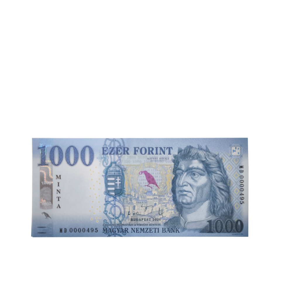 2026. 1000 Forint specimen banknote UNC